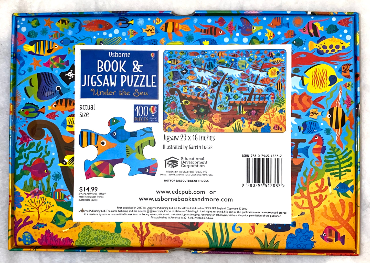 Under the Sea Book and Jigsaw Puzzle