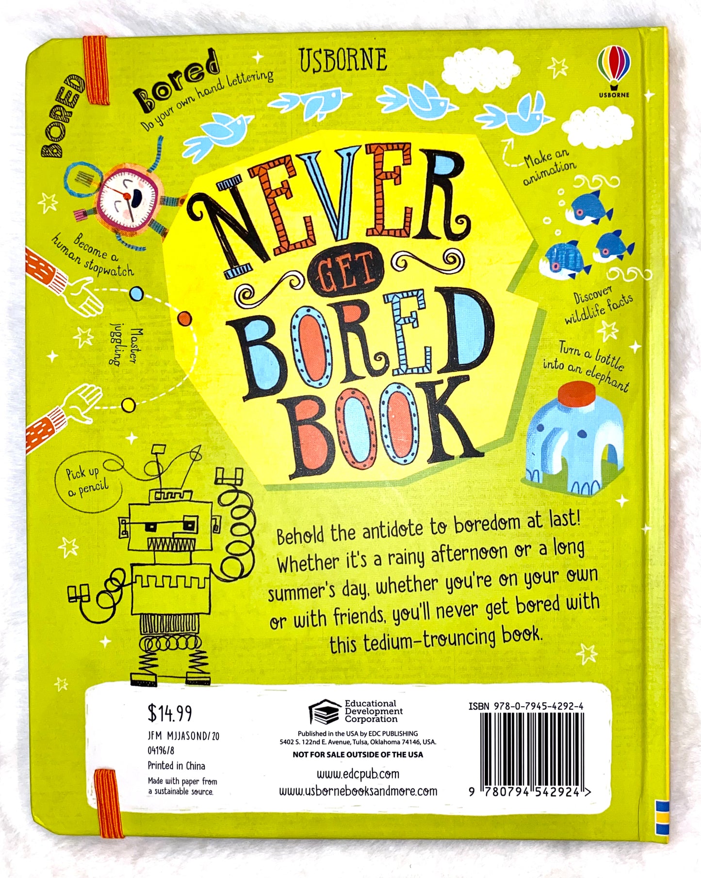 Never Get Bored Book