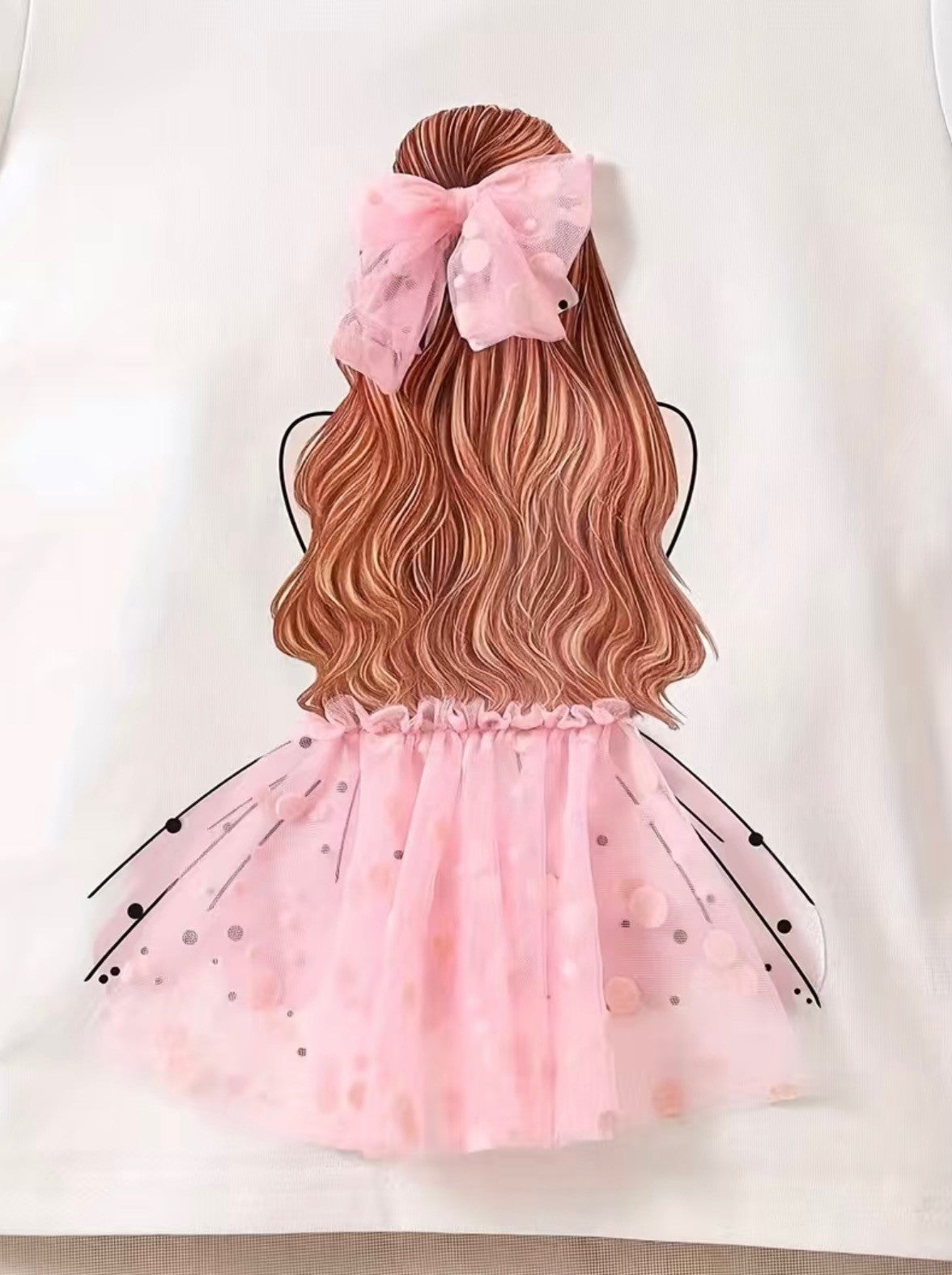 Beautiful Girl Tutu Shirt