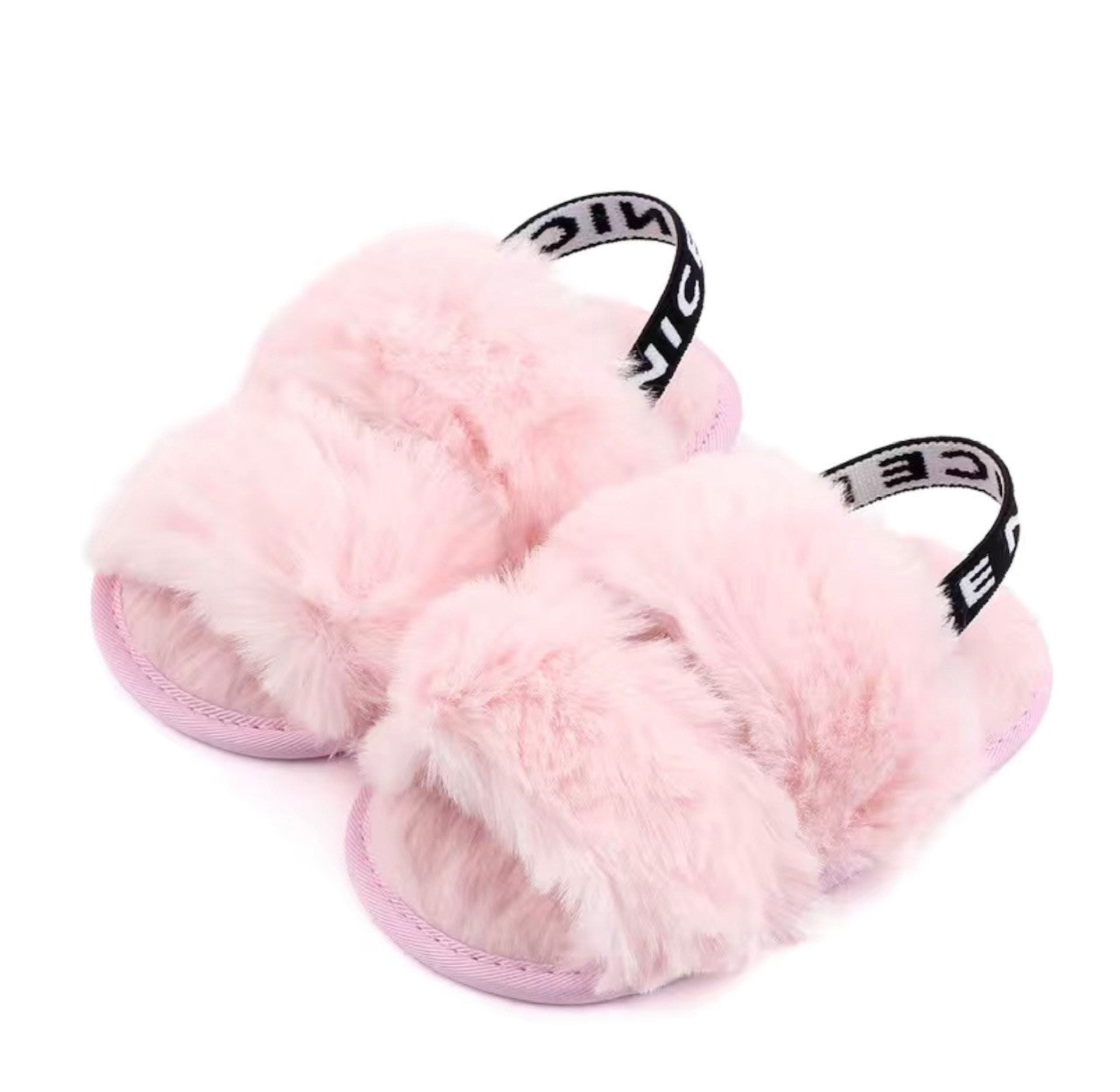 Treat your little princess like royalty with these adorably soft and cozy spa slippers! She'll love the soft fuzzy pink fur and the non-skid bottoms – plus, the back strap ensures her little feet won't slip out of them (because nobody wants that royal drama!). You won't find cuter slippers fit for a queen!