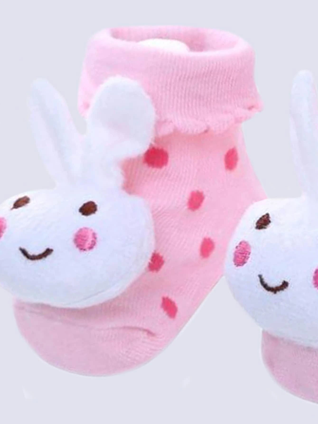 Animal inspired Decorated Baby Socks