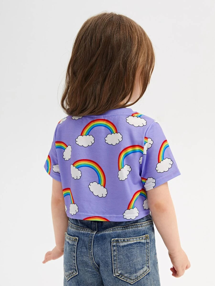 Rainbows a Plenty Crop Top