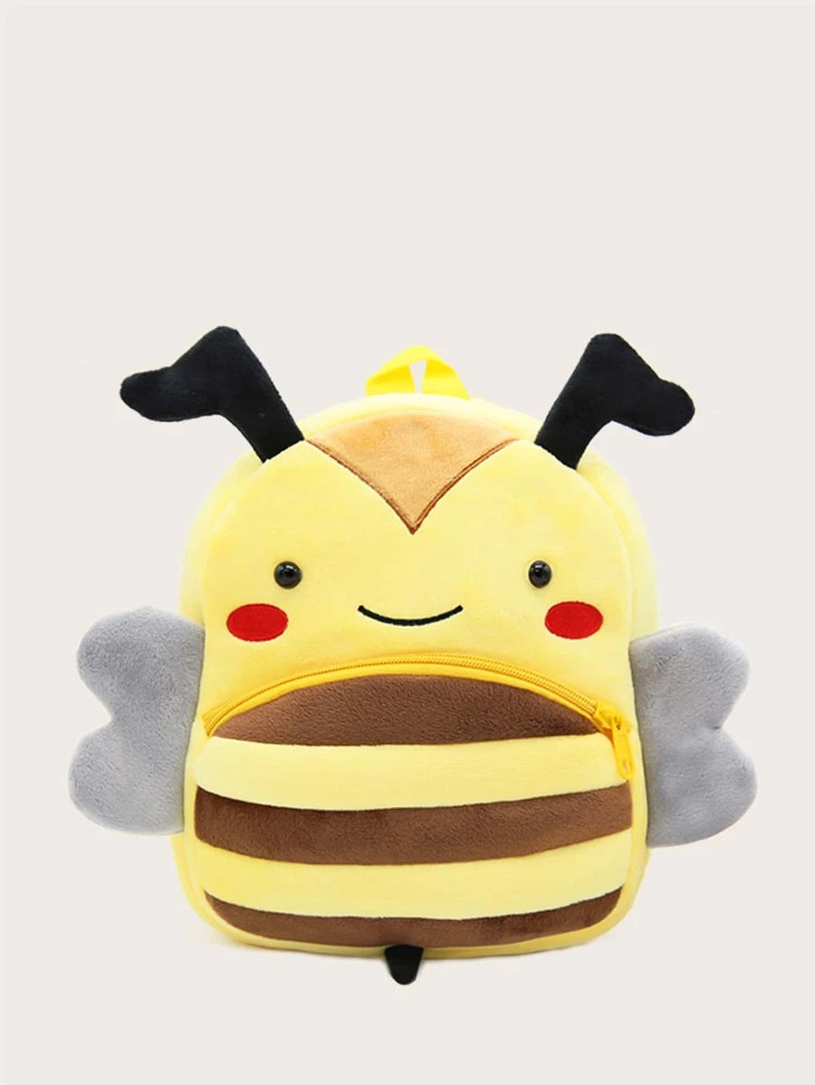 Super cute Bumble bee plush backpack with wings 