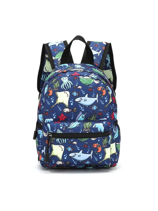 These adorable printed backpacks are great for school, weekend getaways, or just carrying around your favorite things! We love both the "excavator truck" print and the "under the sea" hoping to get more prints in soon!