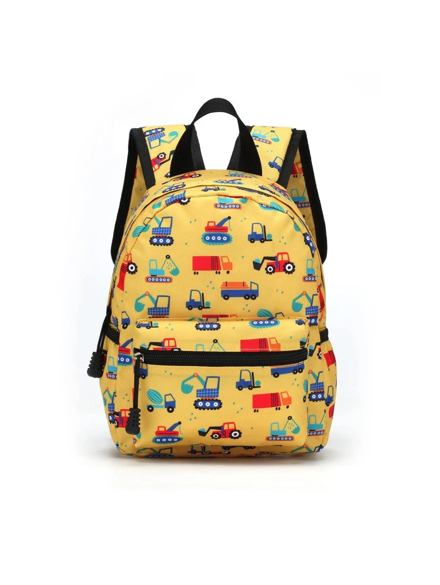 These adorable printed backpacks are great for school, weekend getaways, or just carrying around your favorite things! We love both the "excavator truck" print and the "under the sea" hoping to get more prints in soon!