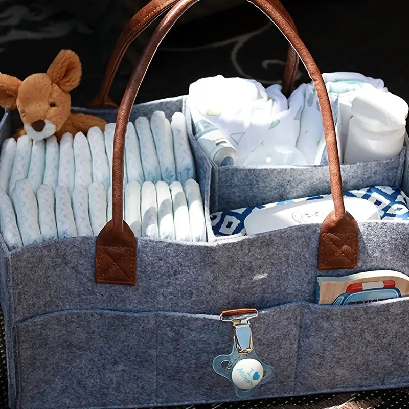 Felt Diaper Caddy