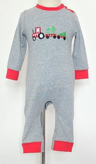 Holiday infant boys rompers