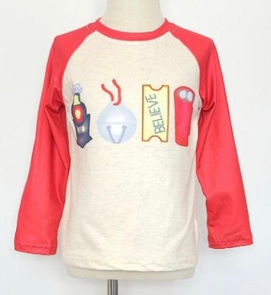 Christmas Express Raglan Shirt