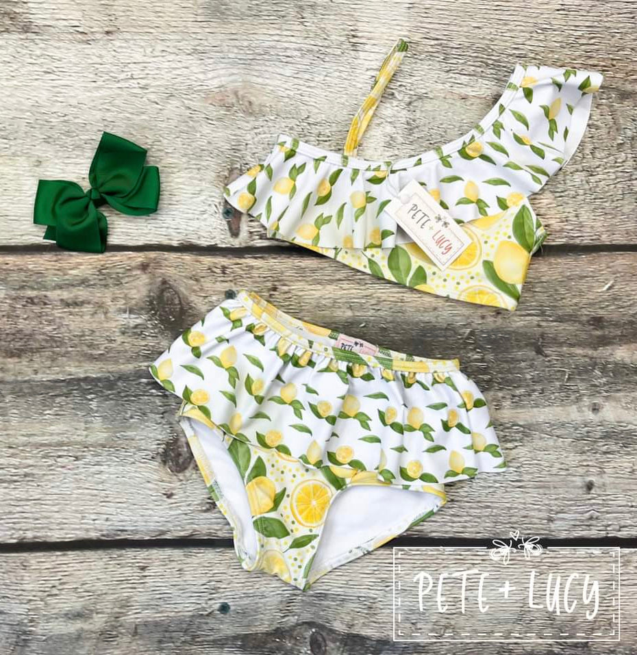 Mellow Lemon 2 piece Swimsuit