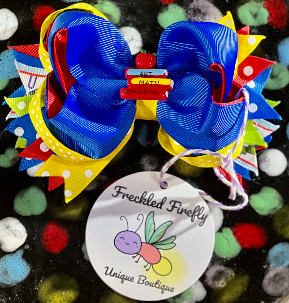 School Inspired 5" Hair bow