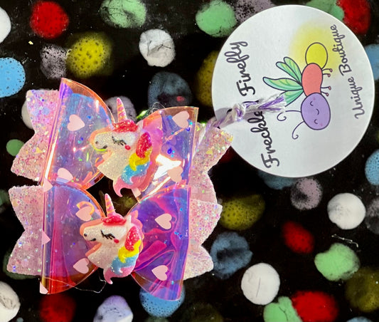 OMG! Adorable Unicorn Hair clips