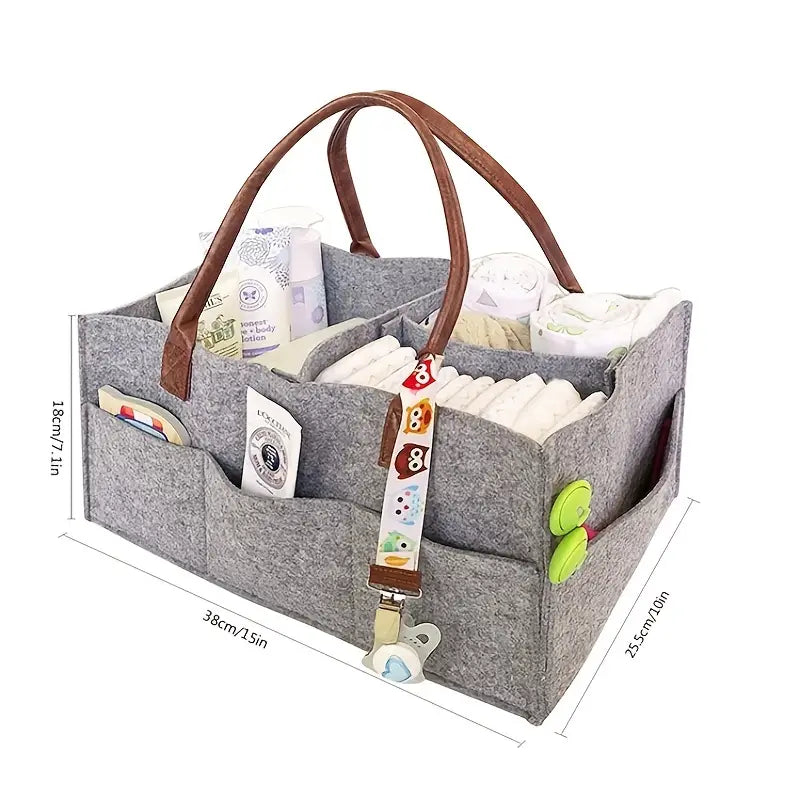 Felt Diaper Caddy