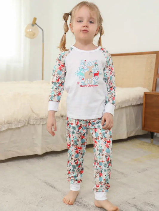 Is it bedtime yet? Who would want to get dressed if they could lounge around in these super soft cotton pajamas all day. We love the snowflake and reindeer pattern and the use of the different shades of turquoise and red in the pattern. Can't wait till Christmas!