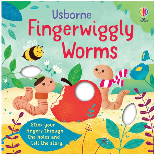 Finger Wiggly Worms Board Book