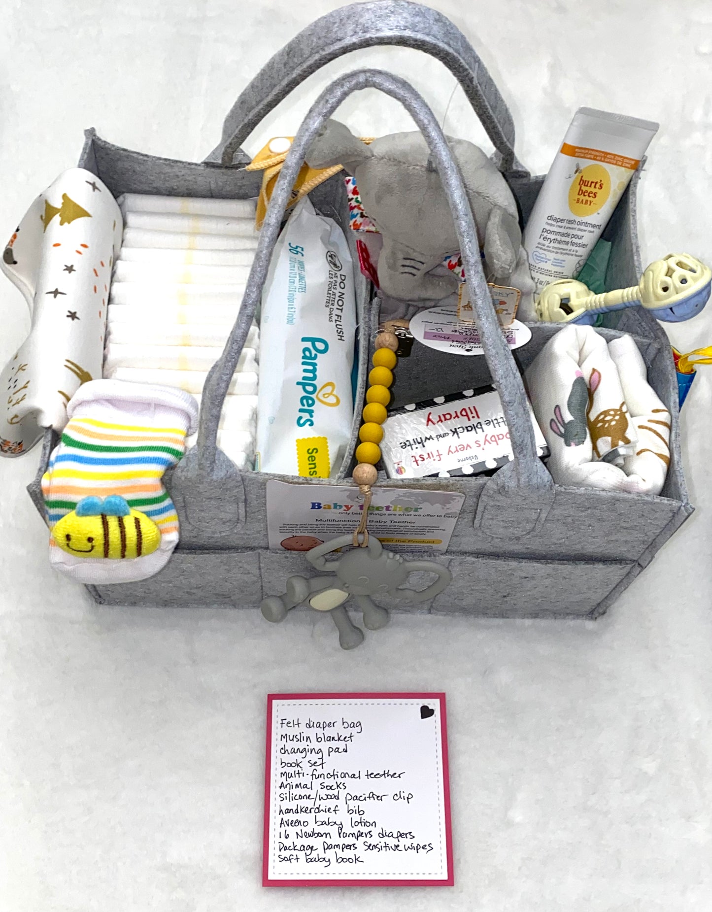 Diaper Caddy Gift Set