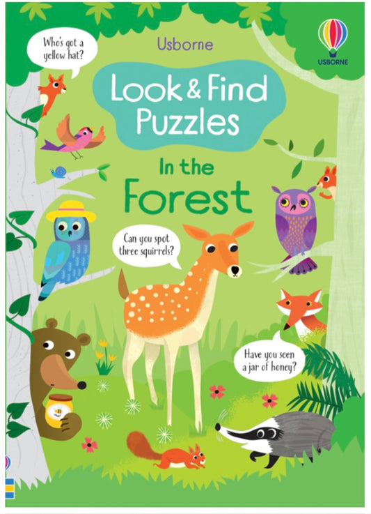 Look and Find Puzzles: In the Forest Book