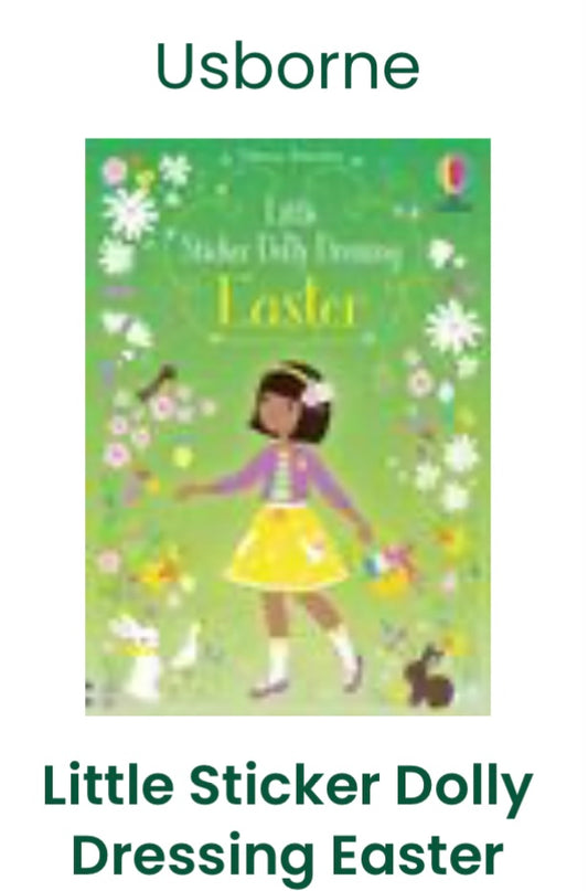 Little Sticker Dolly Dressing Easter Book