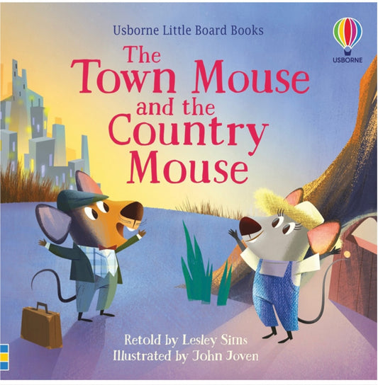 The Town Mouse and the Country Mouse Little Board Book