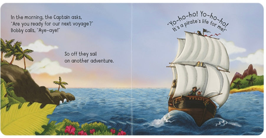 On a Pirate Ship Little Board Book