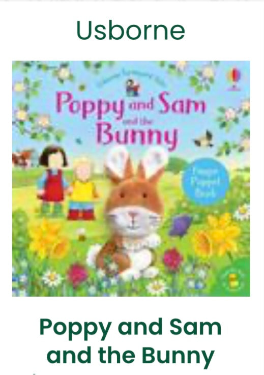 Poppy and Sam and the Bunny Finger Puppet Book