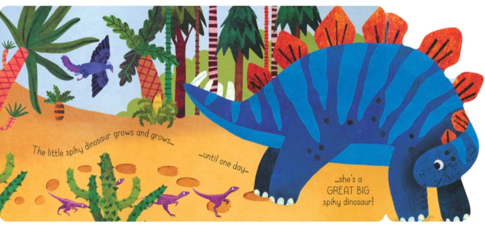 Little Lift and Look Spiky Dinosaur Book