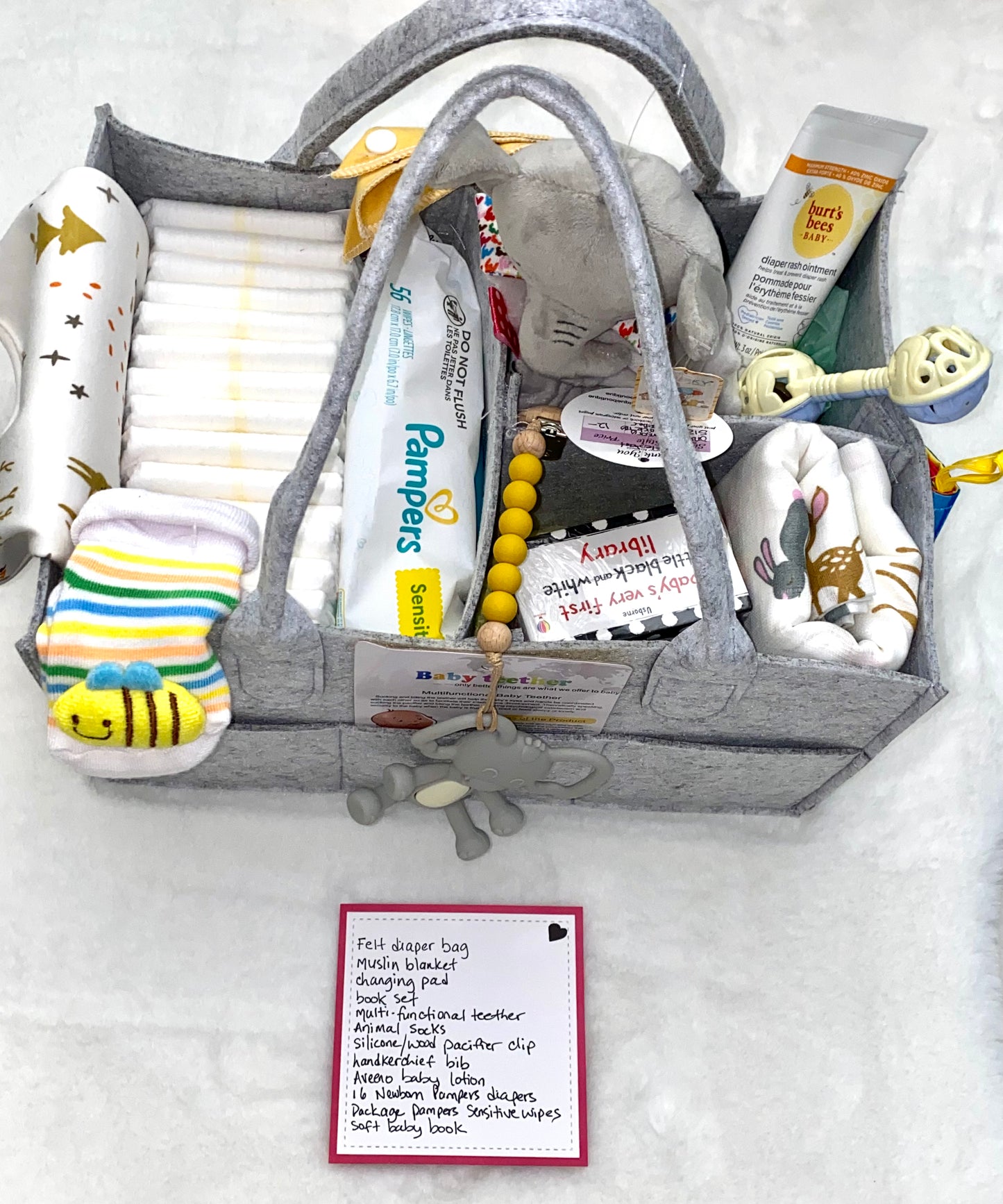 Diaper Caddy Gift Set