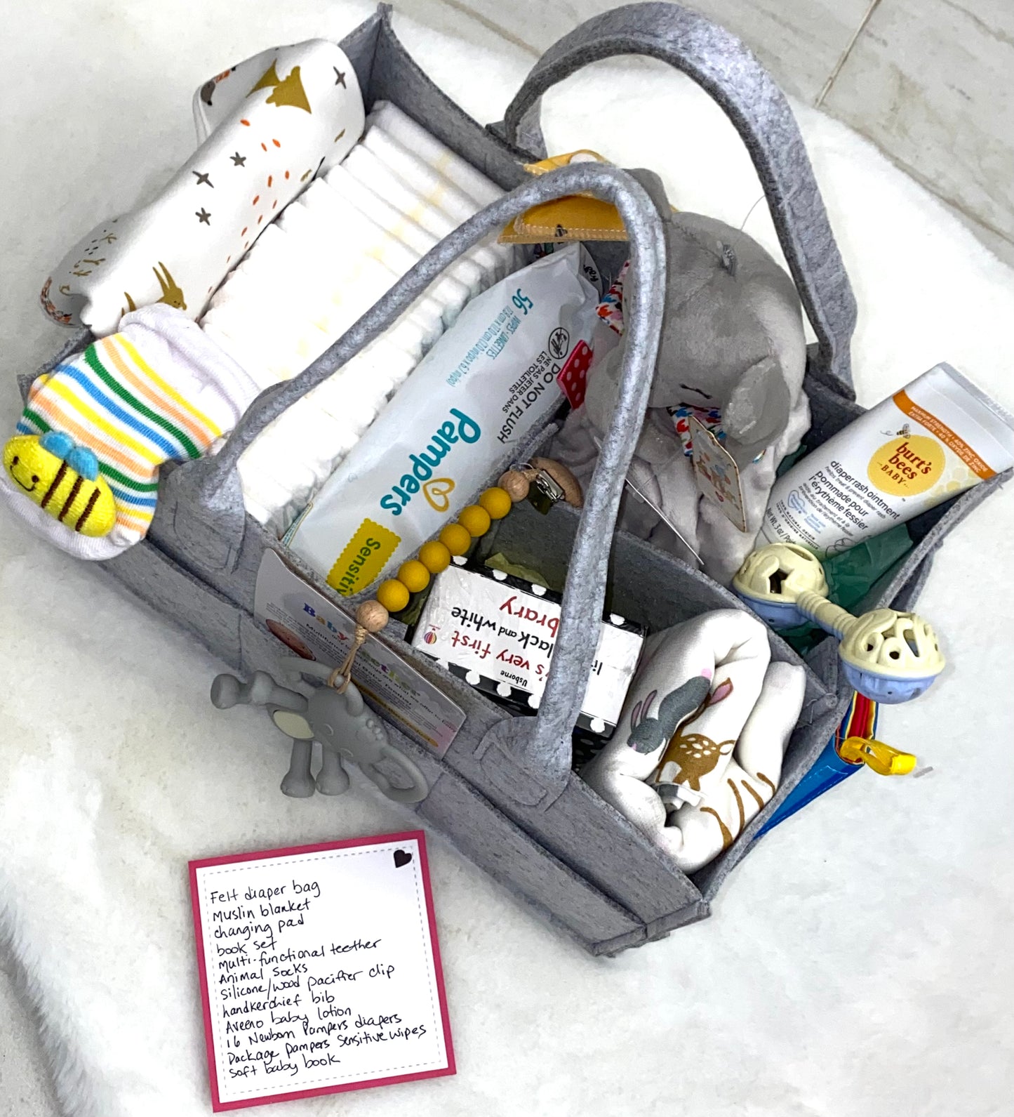 Diaper Caddy Gift Set