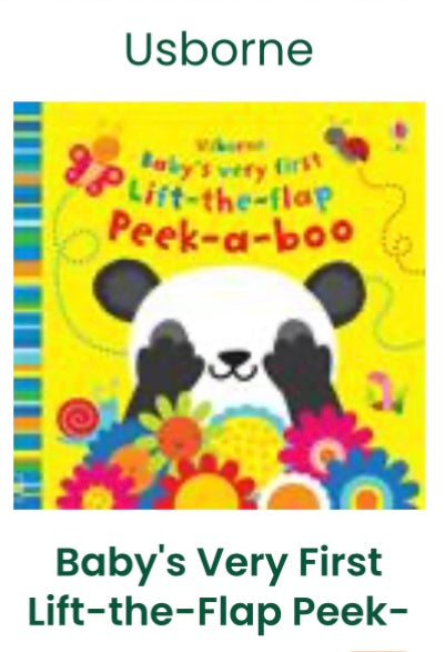 Baby’s Very First Lift-the-flap Peek-a-boo Book