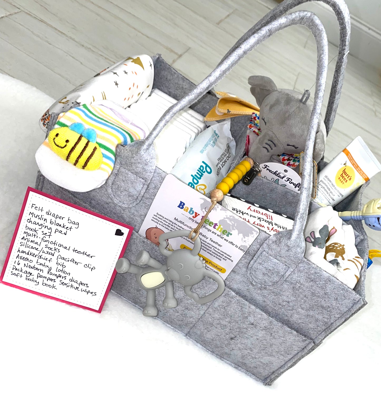 Diaper Caddy Gift Set