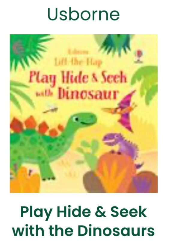 Play Hide and Seek with the Dinosaurs Book