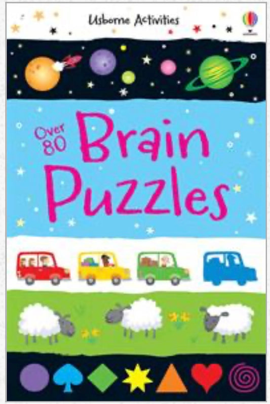 Over 80 Brain Puzzles Book