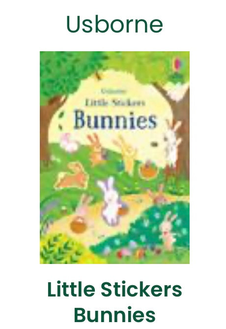 Little Stickers Bunny Book