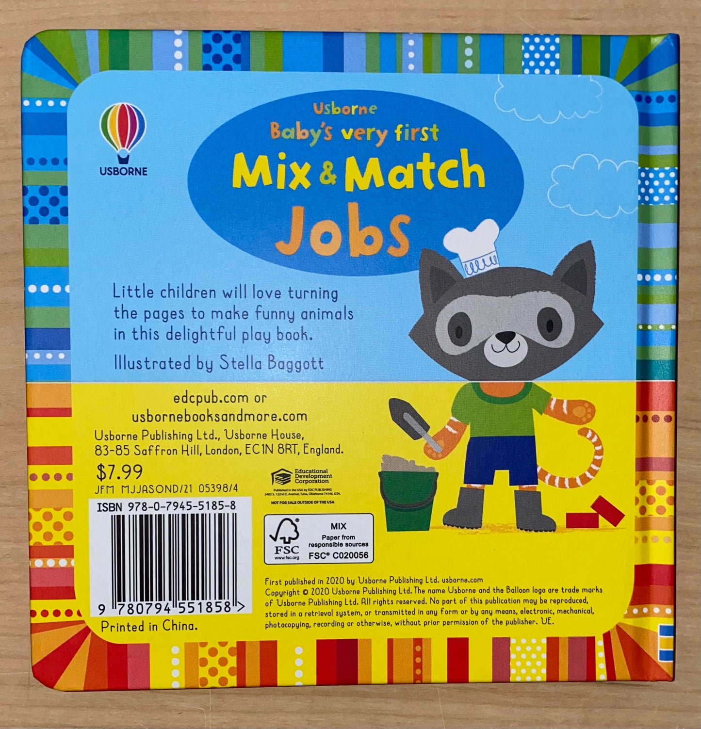 Baby’s First Mix and Match Jobs Book