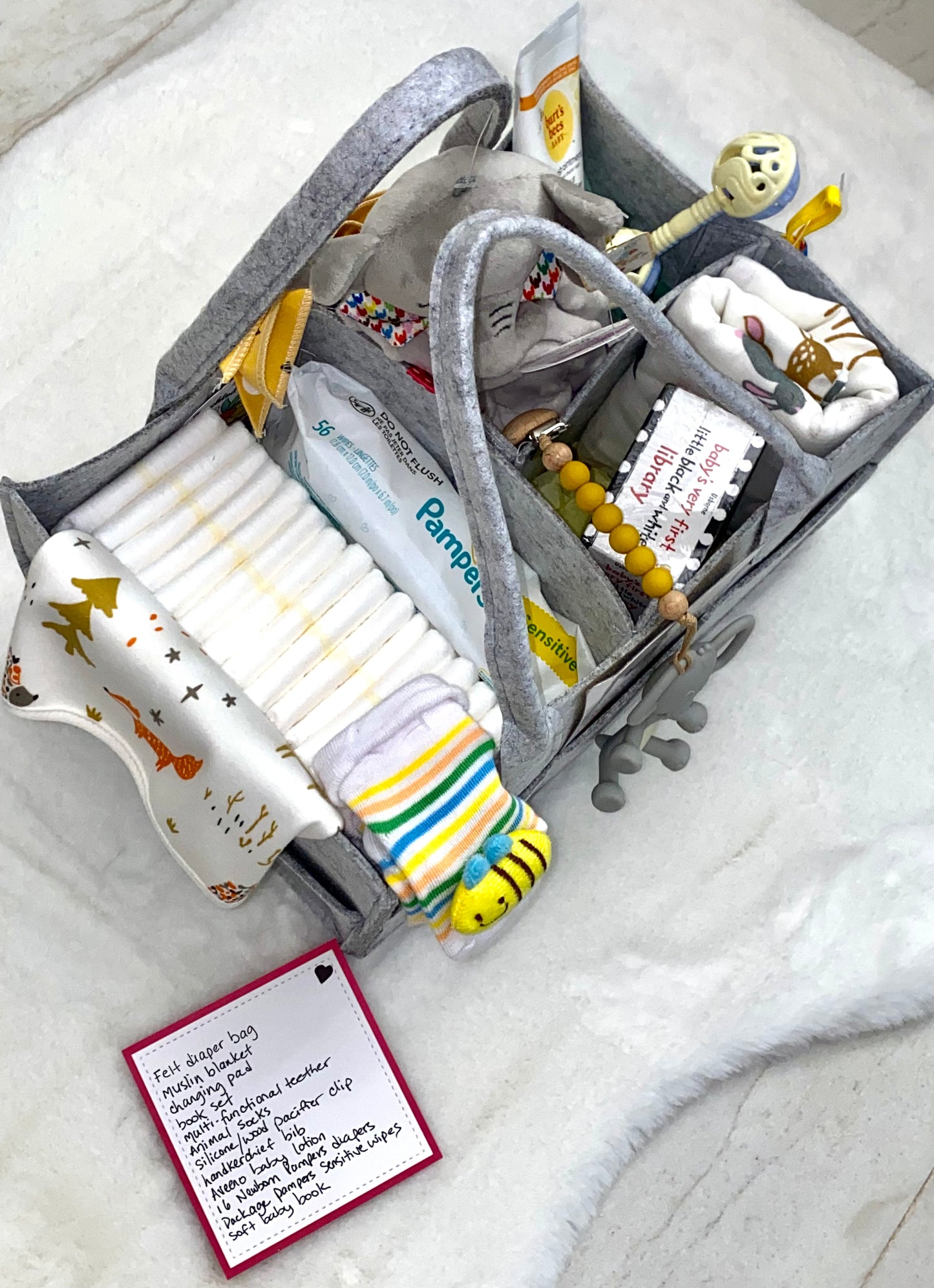 Diaper Caddy Gift Set