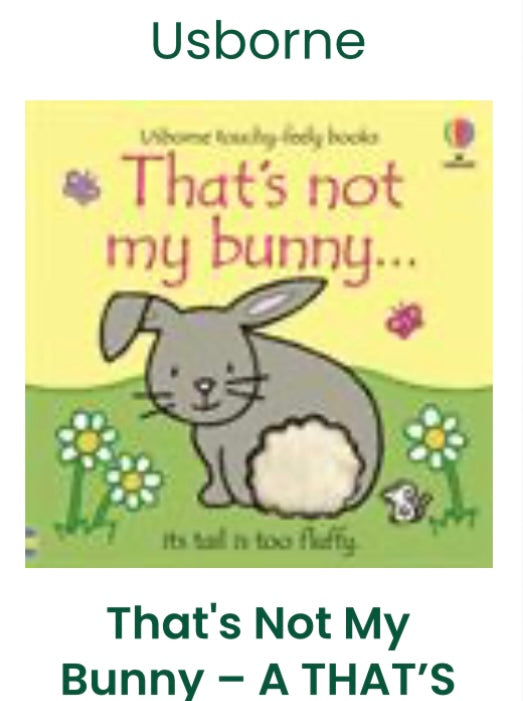 That’s Not My Bunny Book