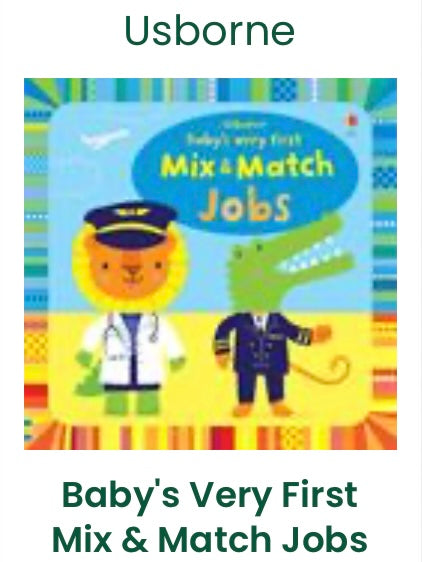 Baby’s First Mix and Match Jobs Book