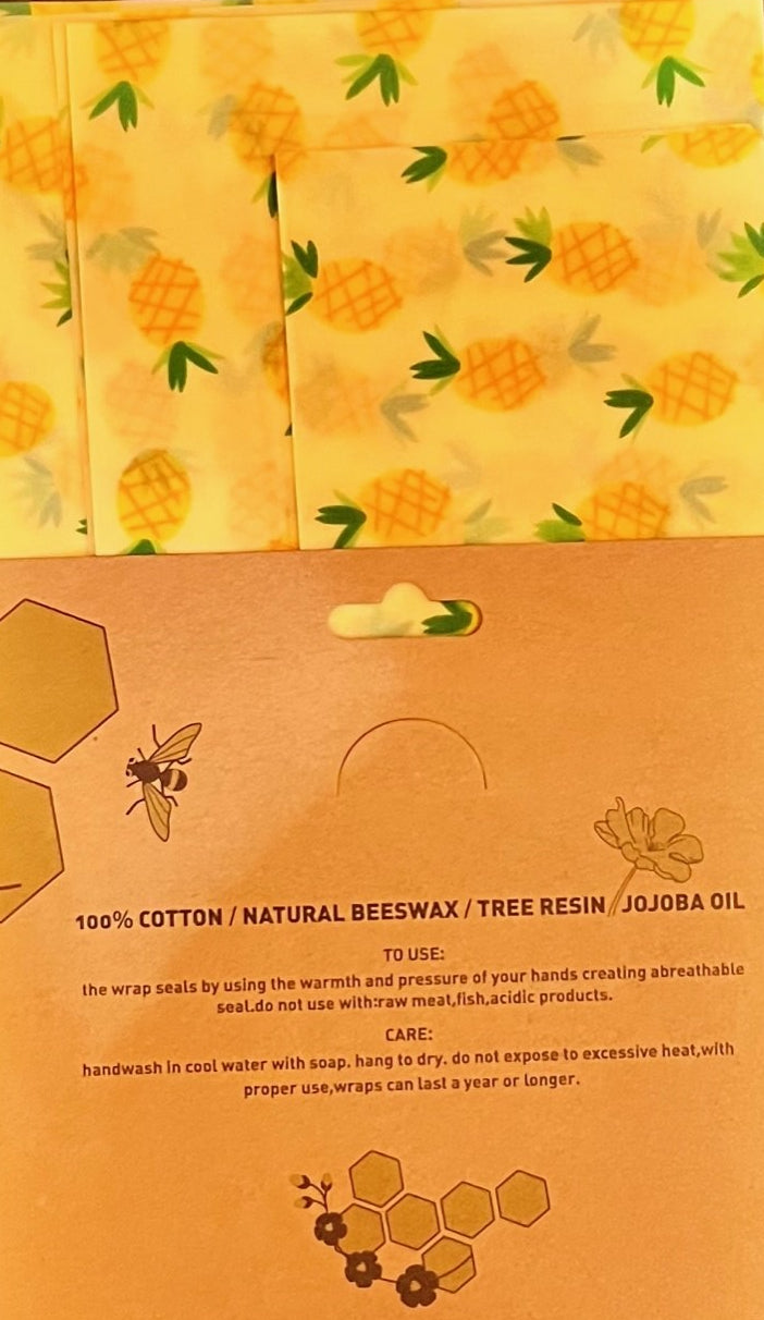 Beeswax Food Wraps-6 count